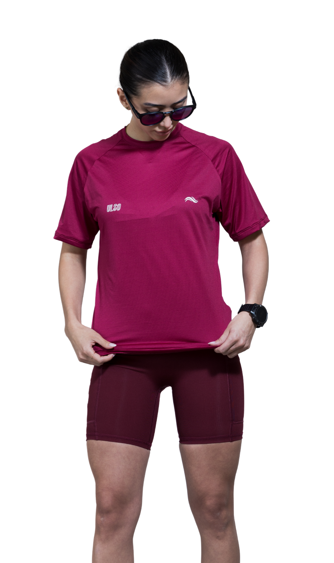 Short Vino Tinto Mujer