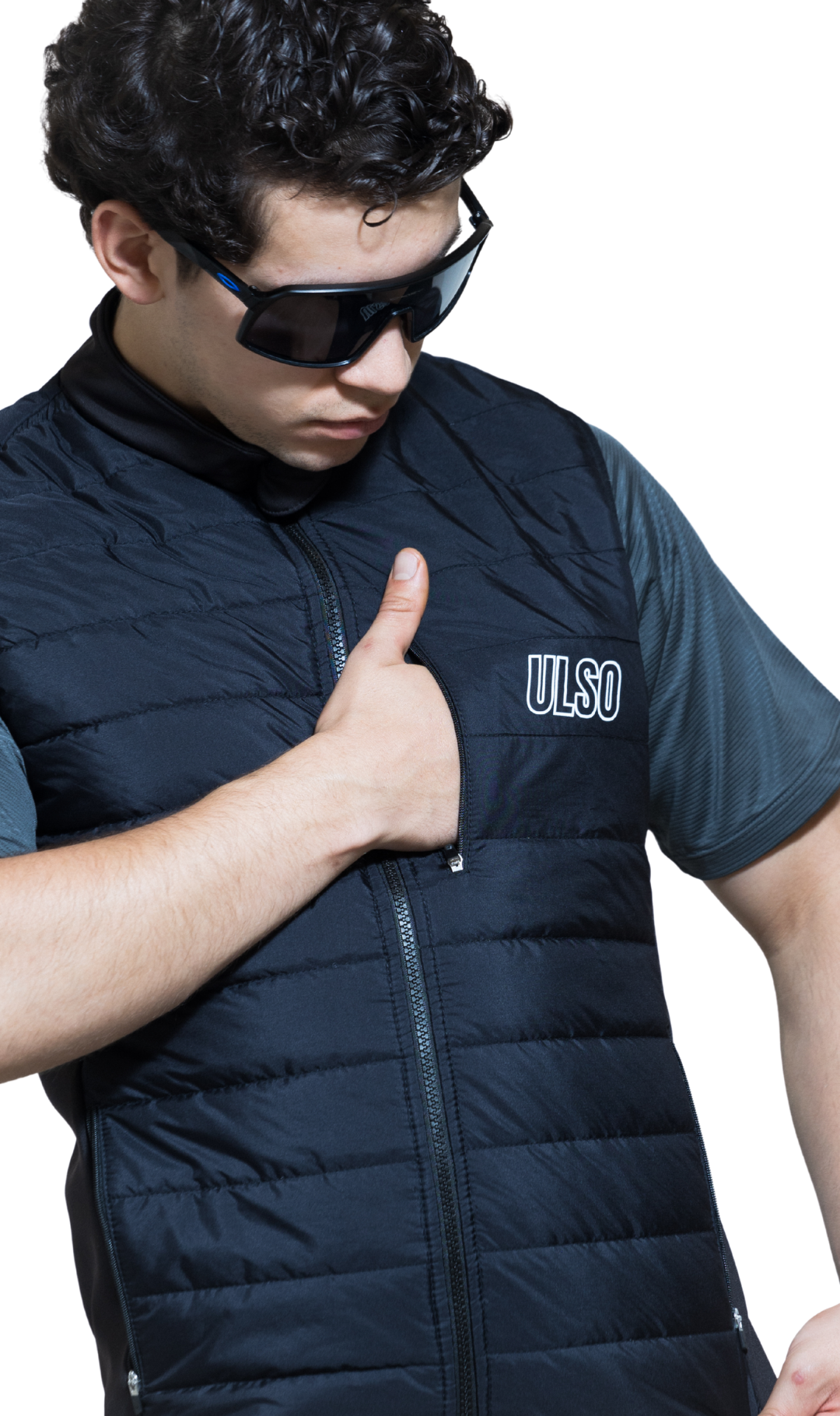 Chaleco Negro Hombre